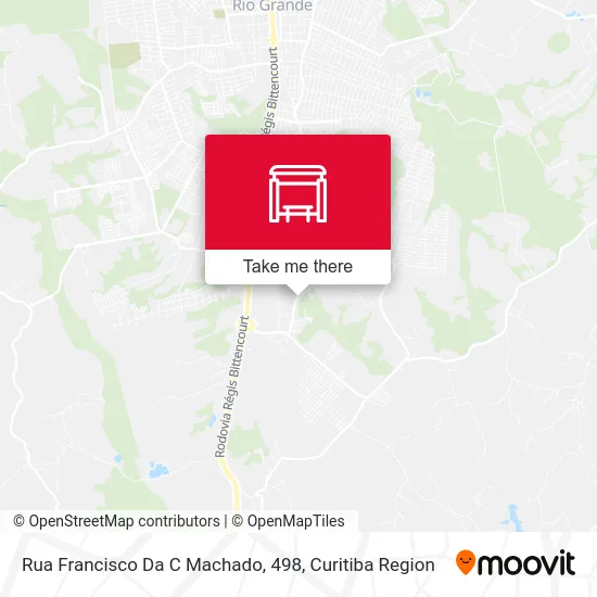 Rua Francisco Da C Machado, 498 map