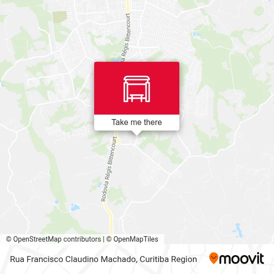 Rua Francisco Claudino Machado map