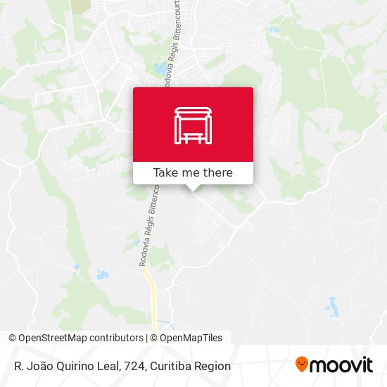 R. João Quirino Leal, 724 map