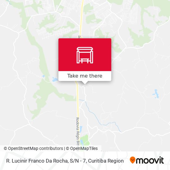 R. Lucinir Franco Da Rocha, S / N - 7 map