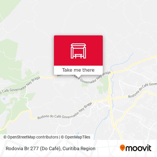 Rodovia Br 277 (Do Café) map