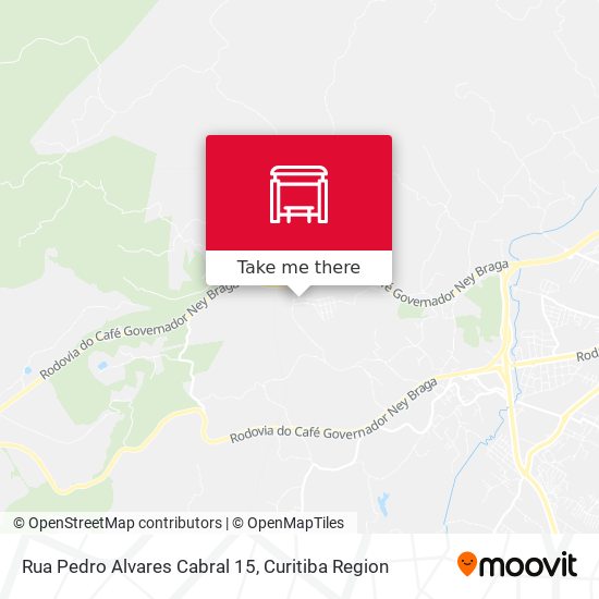 Mapa Rua Pedro Alvares Cabral 15