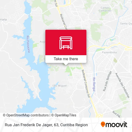 Rua Jan Frederik De Jager, 63 map