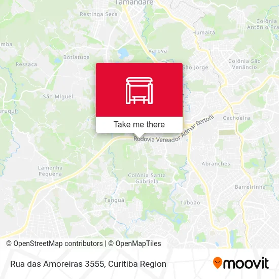 Rua das Amoreiras 3555 map