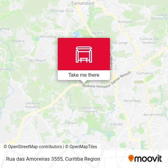 Rua das Amoreiras 3555 map