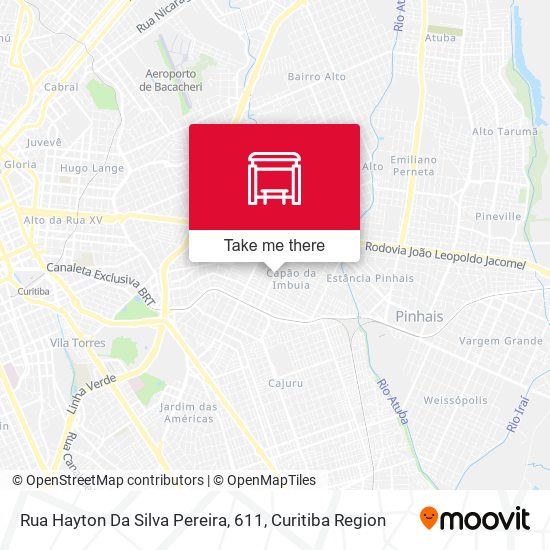 Mapa Rua Hayton Da Silva Pereira, 611