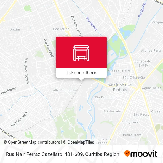 Rua Nair Ferraz Cazellato, 401-609 map