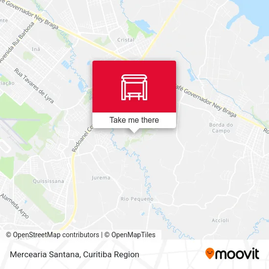 Mercearia Santana map