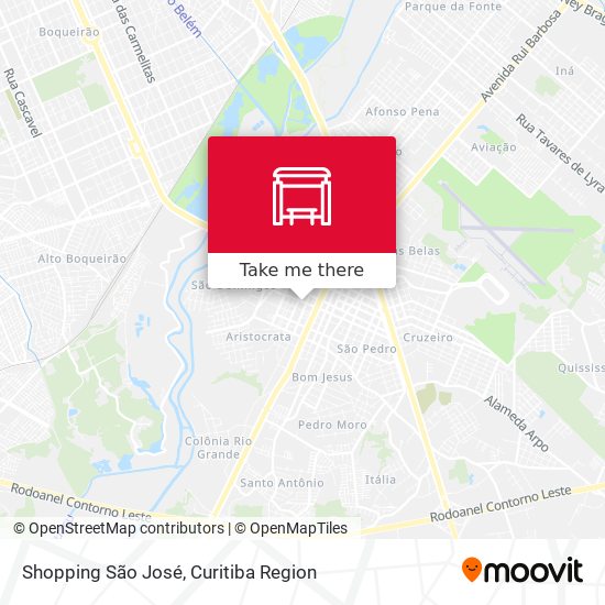 Mapa Shopping São José