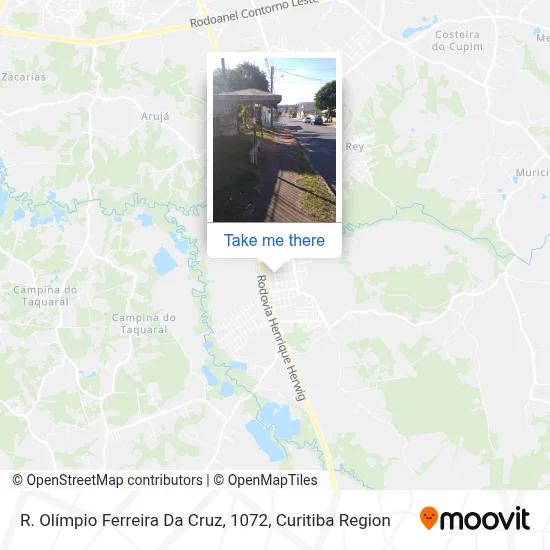 R. Olímpio Ferreira Da Cruz, 1072 map