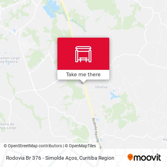 Rodovia Br 376 - Simolde Aços map