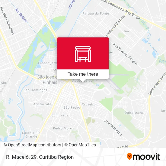 R. Maceió, 29 map