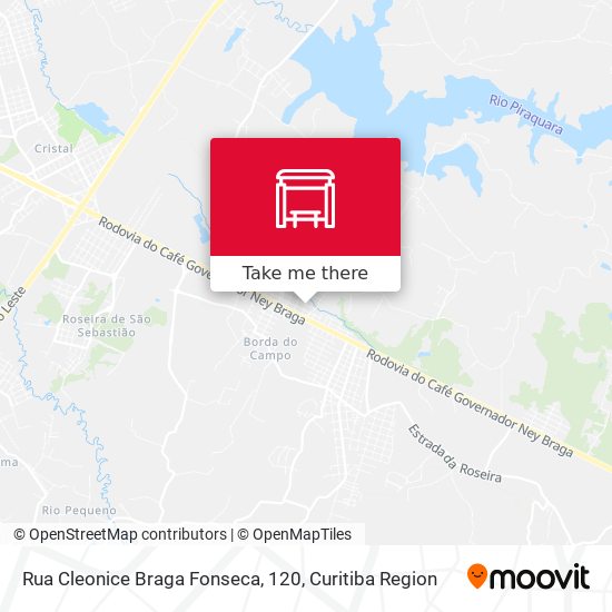 Mapa Rua Cleonice Braga Fonseca, 120