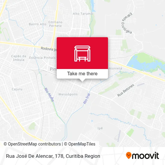 Rua José De Alencar, 178 map