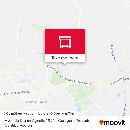 Avenida Gianni Agnelli, 1991 - Garagem Piedade map