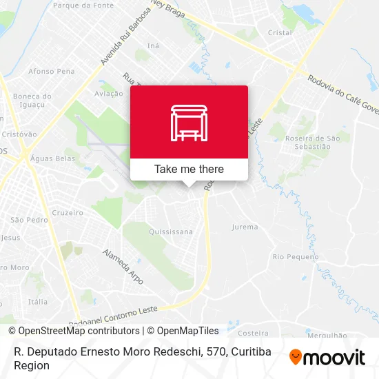 R. Deputado Ernesto Moro Redeschi, 570 map