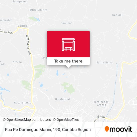 Rua Pe Domingos Marini, 190 map