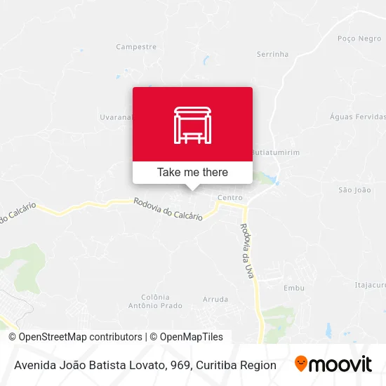 Avenida João Batista Lovato, 969 map