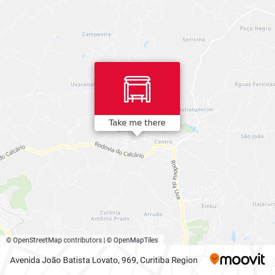 Avenida João Batista Lovato, 969 map