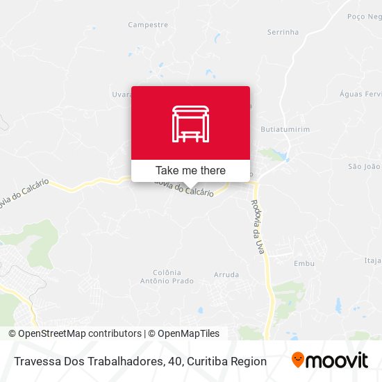 Travessa Dos Trabalhadores, 40 map