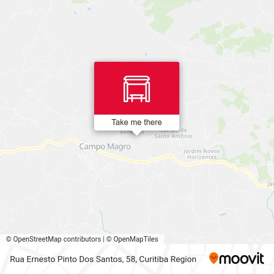 Rua Ernesto Pinto Dos Santos, 58 map