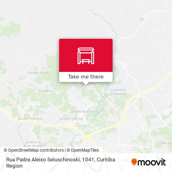 Rua Padre Aleixo Seluschinoski, 1041 map