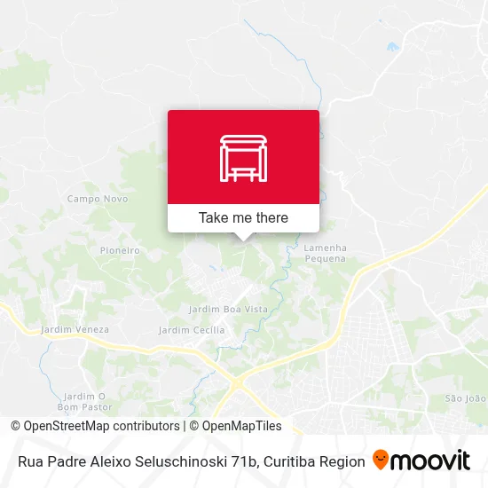 Rua Padre Aleixo Seluschinoski 71b map