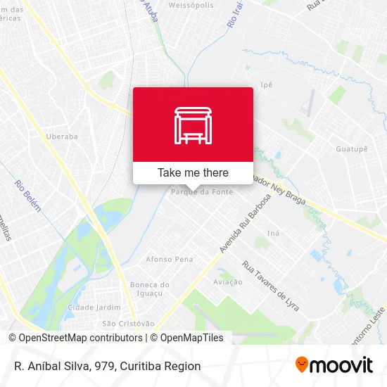 R. Aníbal Silva, 979 map