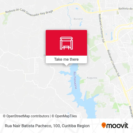 Rua Nair Batista Pacheco, 100 map