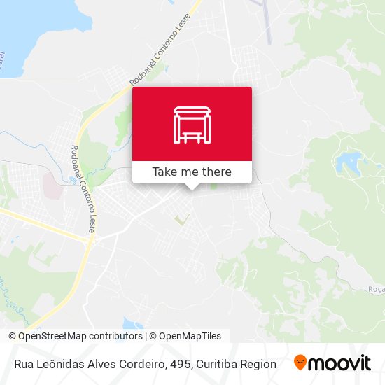 Rua Leônidas Alves Cordeiro, 495 map