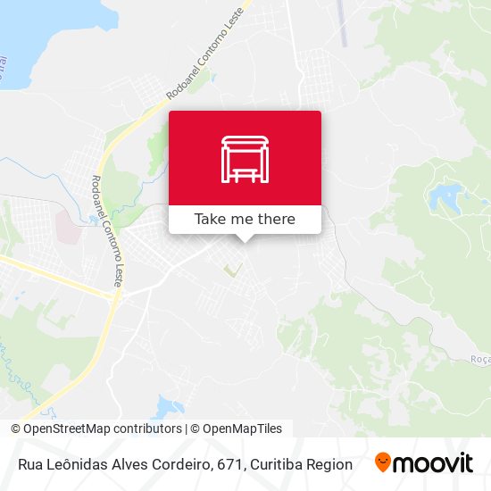 Rua Leônidas Alves Cordeiro, 671 map