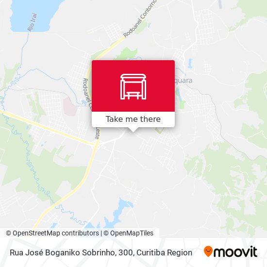 Mapa Rua José Boganiko Sobrinho, 300