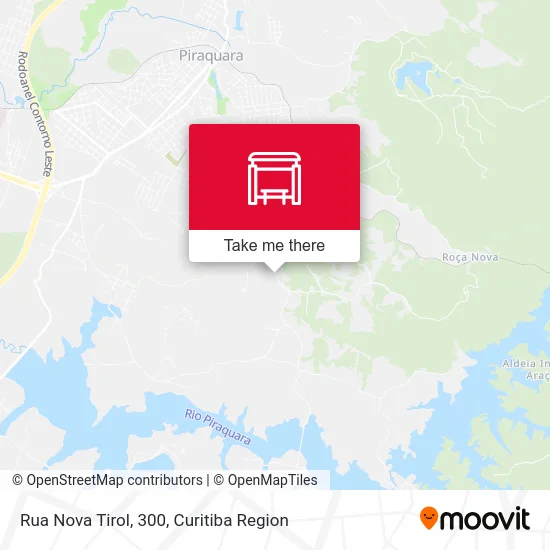 Rua Nova Tirol, 300 map