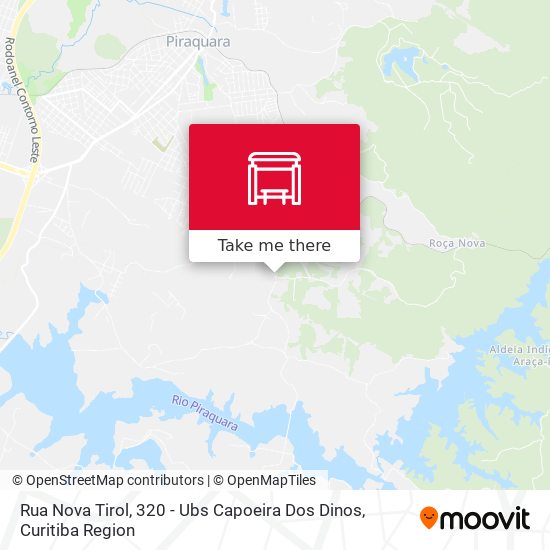 Rua Nova Tirol, 320 - Ubs Capoeira Dos Dinos map
