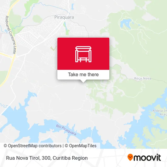 Rua Nova Tirol, 300 map