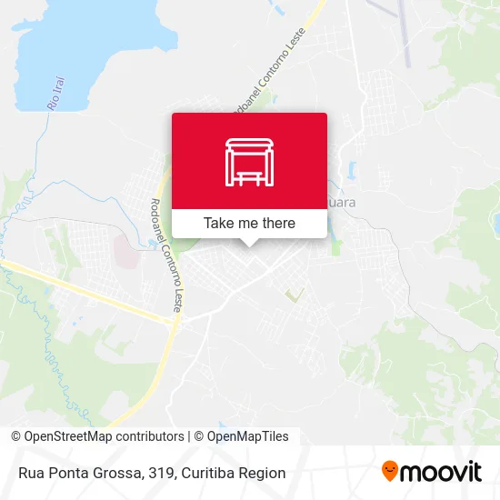 Rua Ponta Grossa, 319 map