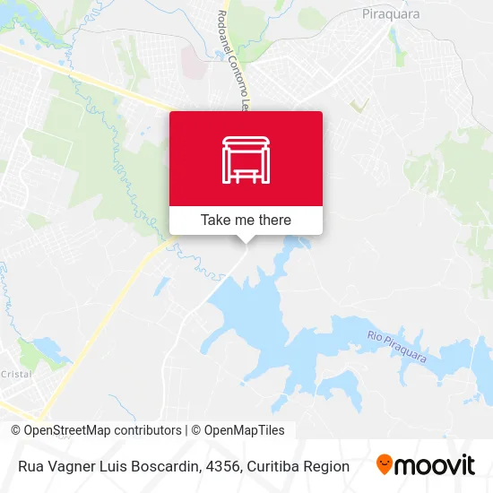 Rua Vagner Luis Boscardin, 4356 map