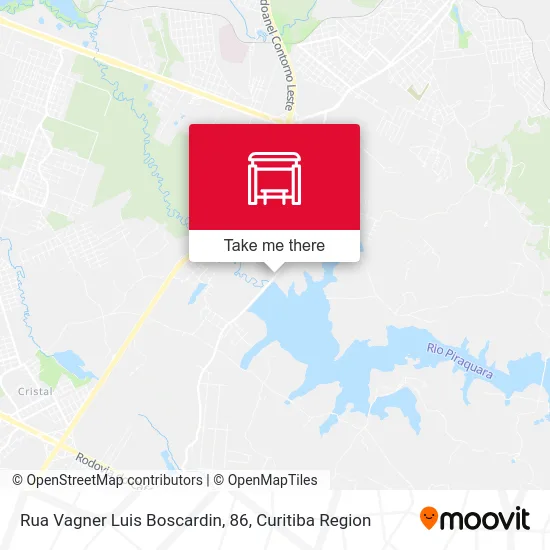 Rua Vagner Luis Boscardin, 86 map