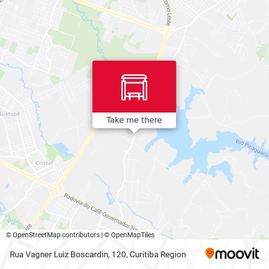 Rua Vagner Luiz Boscardin, 120 map