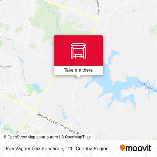 Rua Vagner Luiz Boscardin, 120 map