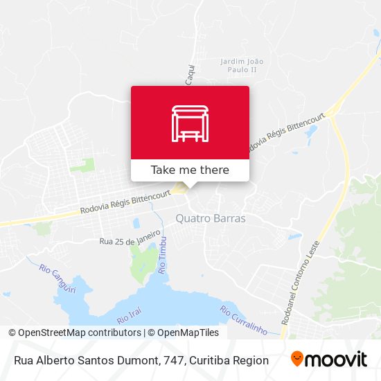 Rua Alberto Santos Dumont, 747 map