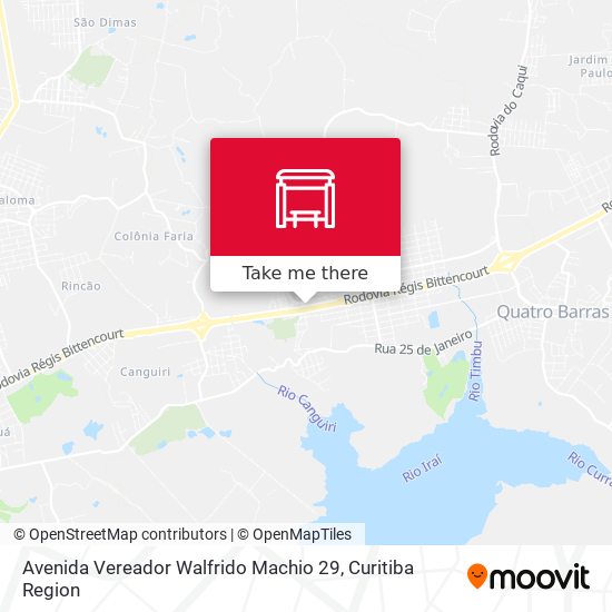 Avenida Vereador Walfrido Machio 29 map