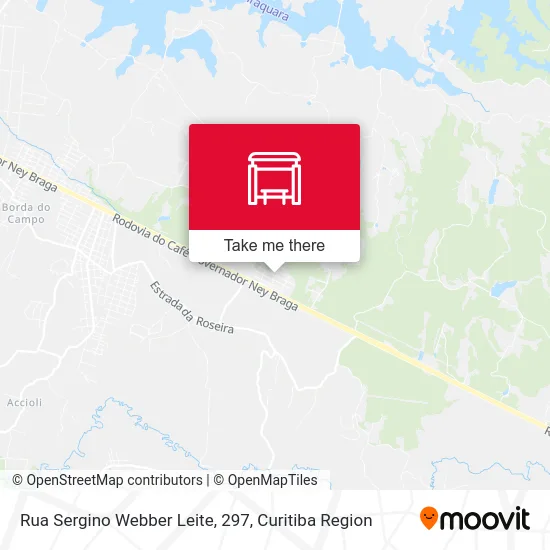 Rua Sergino Webber Leite, 297 map