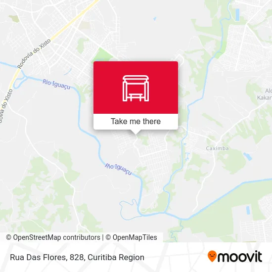 Rua Das Flores, 828 map