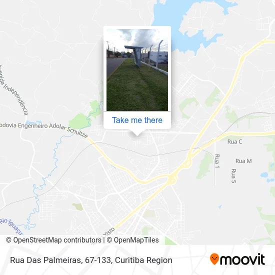 Rua Das Palmeiras, 67-133 map