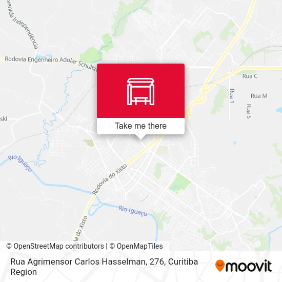 Rua Agrimensor Carlos Hasselman, 276 map