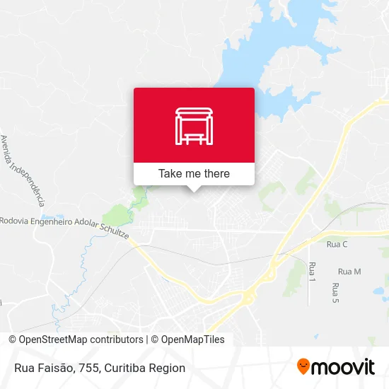 Rua Faisão, 755 map