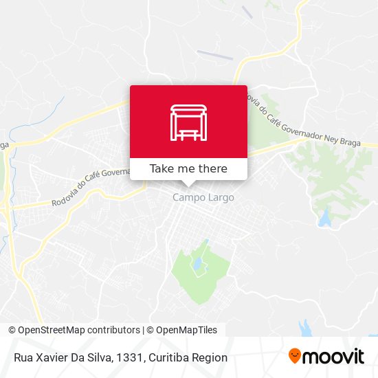 Rua Xavier Da Silva, 1331 map