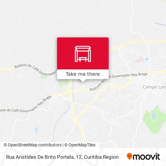 Rua Aristídes De Brito Portela, 12 map