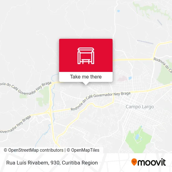 Rua Luís Rivabem, 930 map